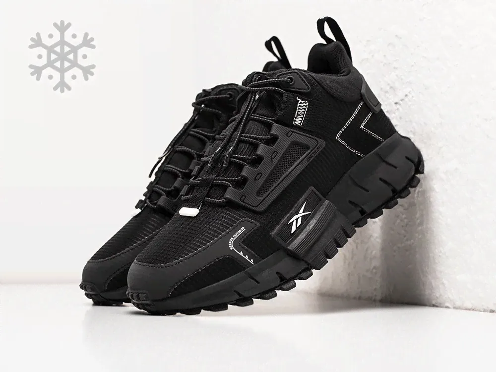 Зимние Кроссовки Reebok Zig Kinetica Edge черные мужские 18283-01-0