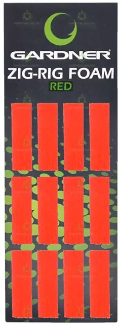 Пена для зиг-рига Gardner Zig Rig Foam Red
