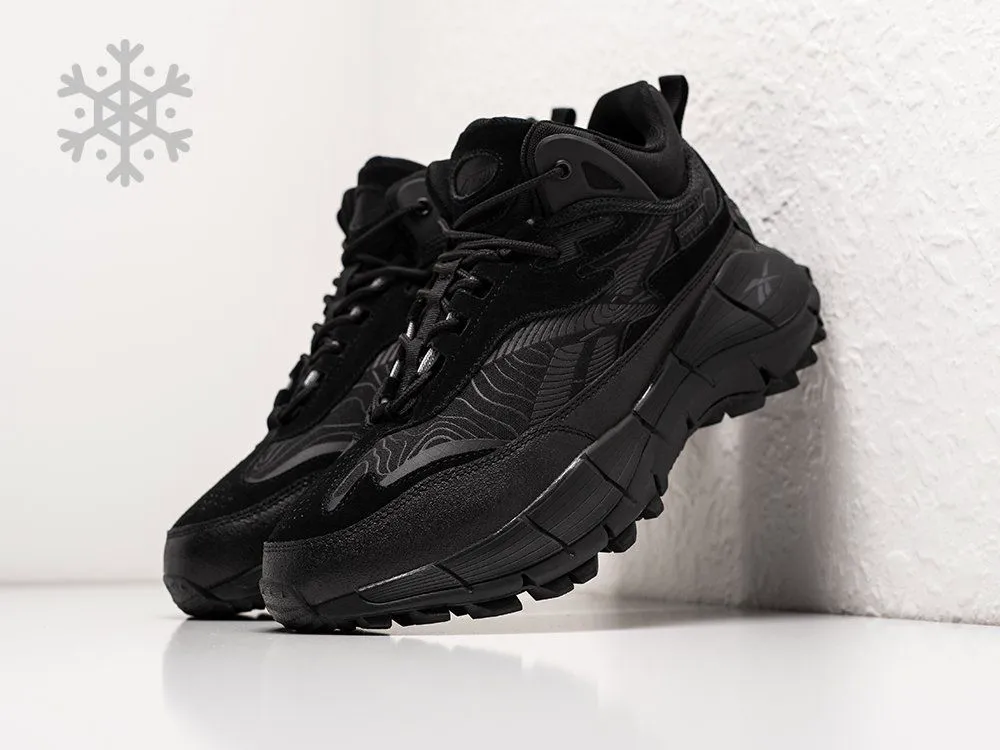 Зимние Кроссовки Reebok Zig Kinetica II Edge Hi черные мужские 17786-01-0