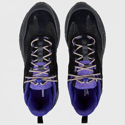 Кроссовки Reebok Zig Kinetica 2.5 Edge Core Black/Grey/Purple-1