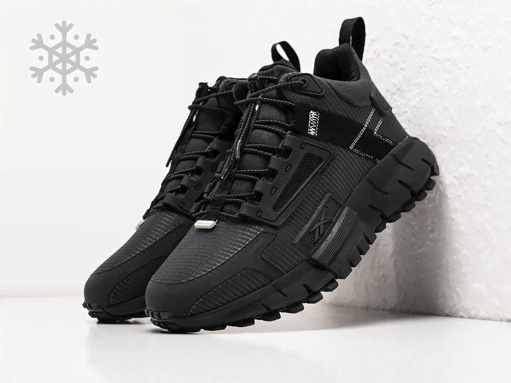 Зимние Кроссовки Reebok Zig Kinetica Edge черные мужские 18284-01