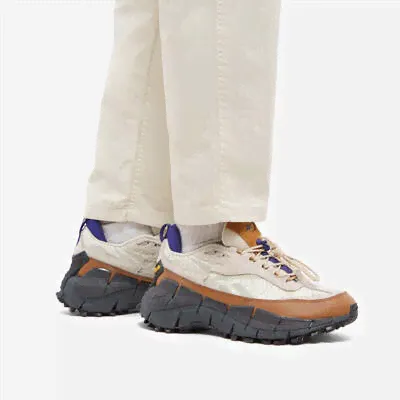 Кроссовки Reebok Zig Kinetica 2.5 Edge, кремовый gx6831 | chalk, alabaster & wild brown (lpn22785501)-1