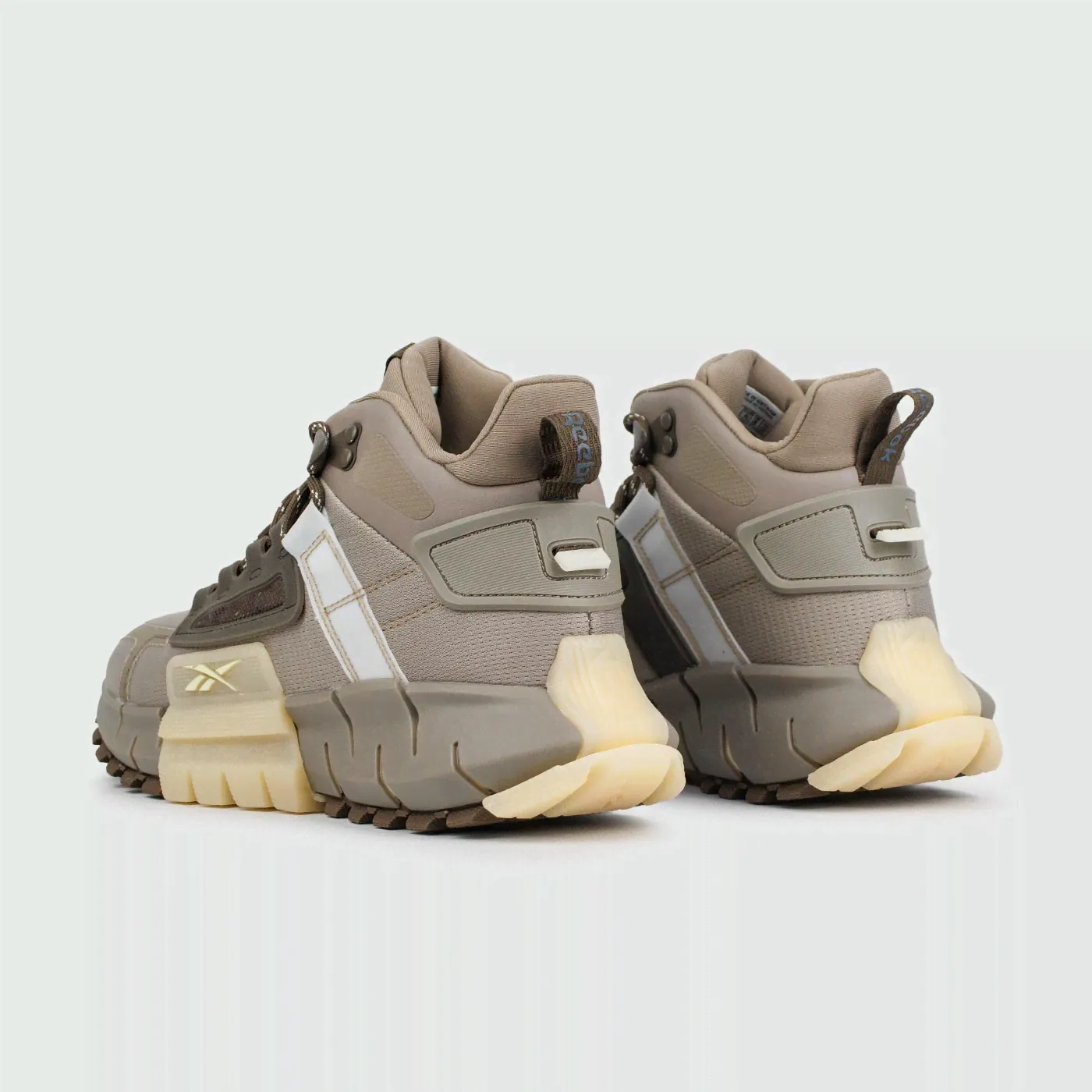 Reebok Кроссовки Reebok Zig Kinetica Mid Beige-3
