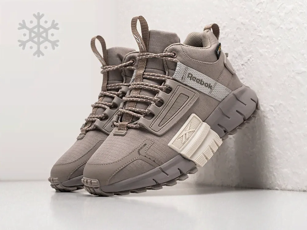 Зимние Кроссовки Reebok Zig Kinetica Edge серые мужские 18263-01-0