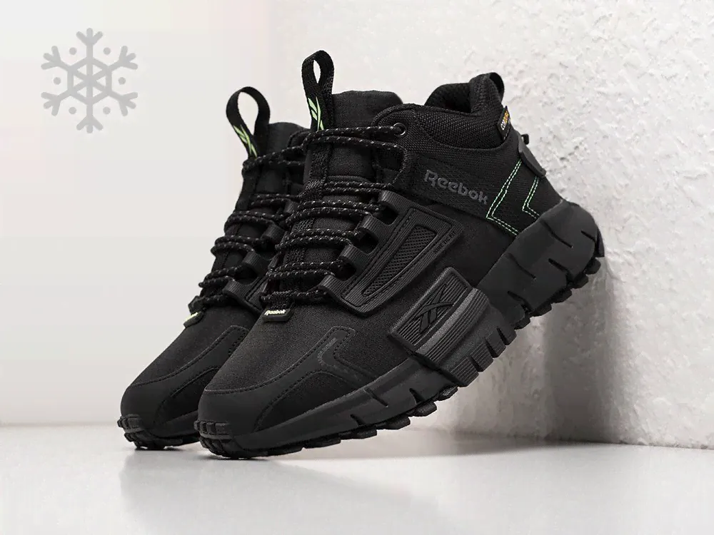 Зимние Кроссовки Reebok Zig Kinetica Edge черные мужские 18259-01