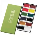 Zig Kuretake Gansai Tambi 12 Color Set-Assorted Colors, MC2012V