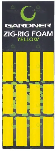 Пена для зиг-рига Gardner Zig Rig Foam Yellow