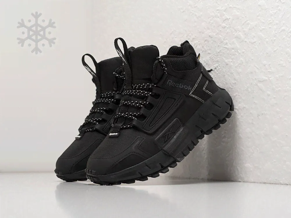 Зимние Кроссовки Reebok Zig Kinetica Edge черные женские 18265-01-0
