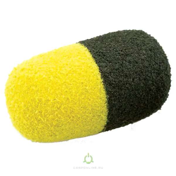 Пена для зиг-рига Thinking Anglers Zig Barrels Black/Yellow