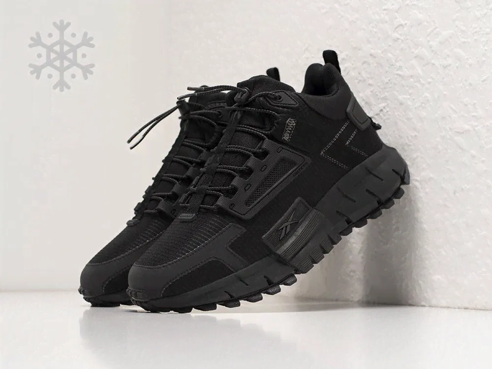 Зимние Кроссовки Reebok Zig Kinetica Edge черные мужские 18285-01
