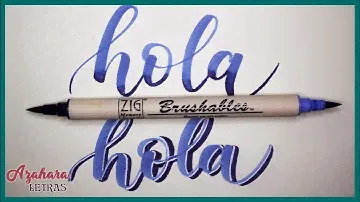 Review Rotuladores Zig Brushable de Kuretake