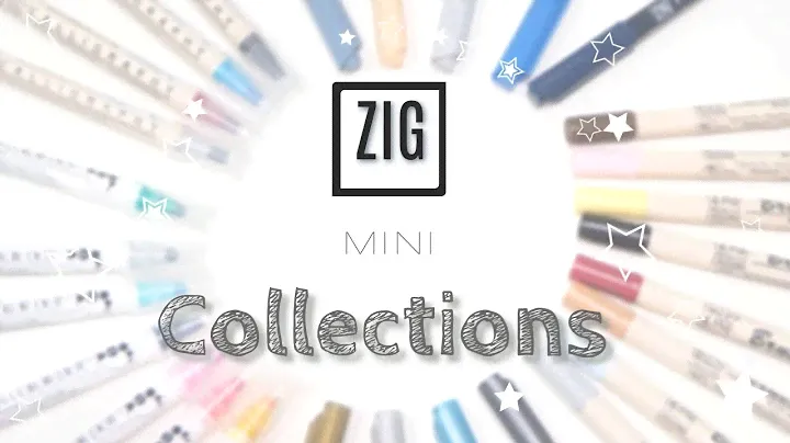 ZIG Kuretake Collections REVIEW | Brushables | Calligraphy | Clean Color Dot | Fudebiyori