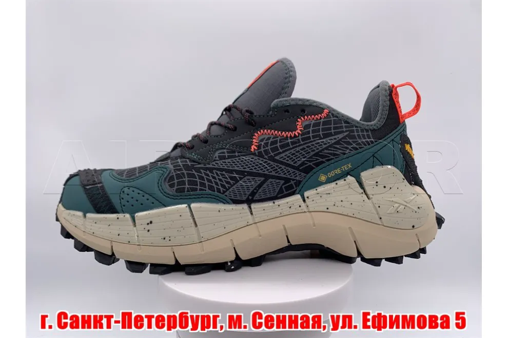 Reebok Zig Kinetica 2 Edge Black Midnight Pine-0