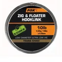 Поводковый материал для Zig Rig FOX EDGES Zig & Floater Hooklink Trans Khaki